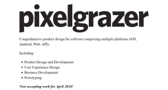 Desktop Screenshot of pixelgrazer.com